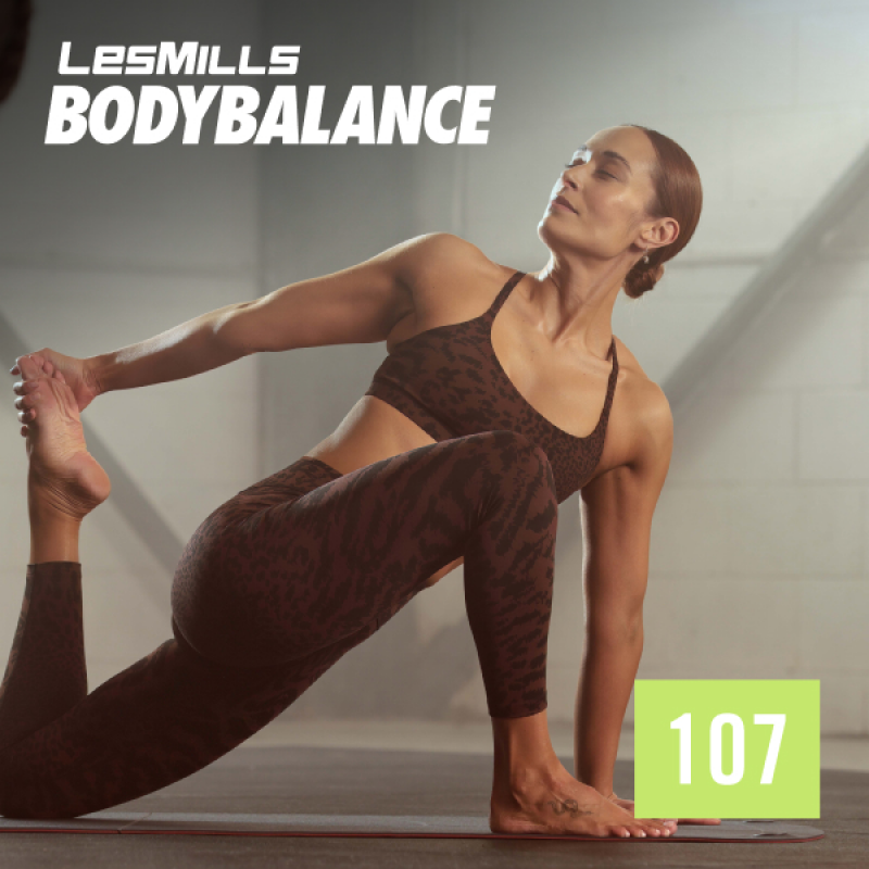 Hot Sale 2025 Q1 BODY BALANCE 107 New Release DVD, CD & Notes